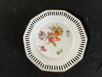 Vintage Porcelain Plate Made By Schumann In Bavaria