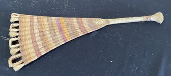 Vintage Hand-woven Fan