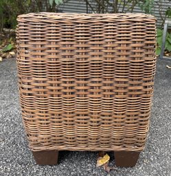 Square Wicker Stool