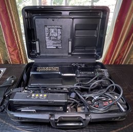 Panasonic PV-300 OmniMovie VHS Camcorder With Movie System Carrying Case