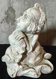 Vintage Alexander Didenko Design Toscano Fantasy Shell Nymph Statue