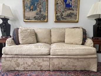 Premium Southwood Furniture Corporation Damask Loveseat Sofa (2 Of 2)