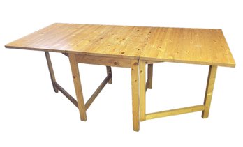 SWEDISH PINE GATE LEG DROP LEAF TABLE