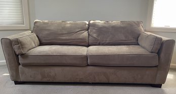 BLOOMINGDALES SLEEPER SOFA WITH OTTOMAN