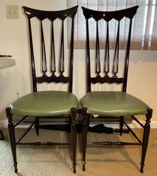 PR Of Mid-Century Modern Italian High-back Chiavari