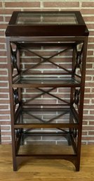 Vintage Library Etagere Book Stand