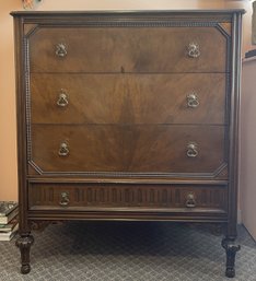 ANTIQUE 4 DRAWER DRESSER