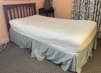 TWIN HEADBOARD AND FRAME