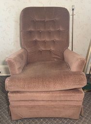 VINTAGE UPHOLSTERED ARMCHAIR