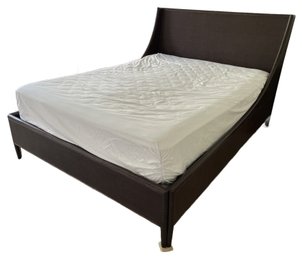 MCGUIRE DARK TOBACCO CANED QUEEN BED