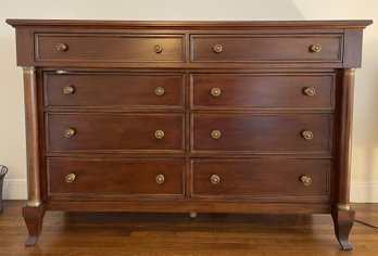 Martha Stewart By Bernhardt Empire Style Cherry Chest Of Drawers