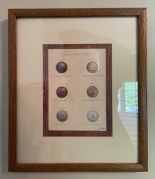 Arnie Fisk 'A Century Of Golf Balls' Framed Print