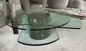 VINTAGE, DAKOTA JACKSON SELF WINDING COCKTAIL TABLE