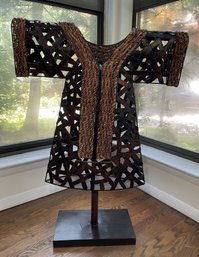 VVintage Palecek 'Emperor's Robe' Brutalist Metal Sculpture