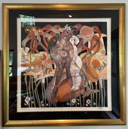 Limited Edition Serigraph Titled 'Whisper' By Artist Jiang Tiefeng (55/75)