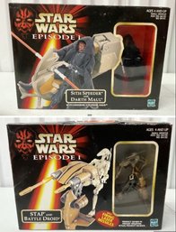 PR Of Star Wars Episode I Small Vehicle Action Figures