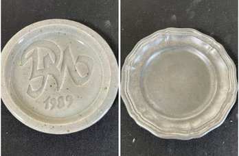 Pair Of Vintage Coaster Or Small Dish