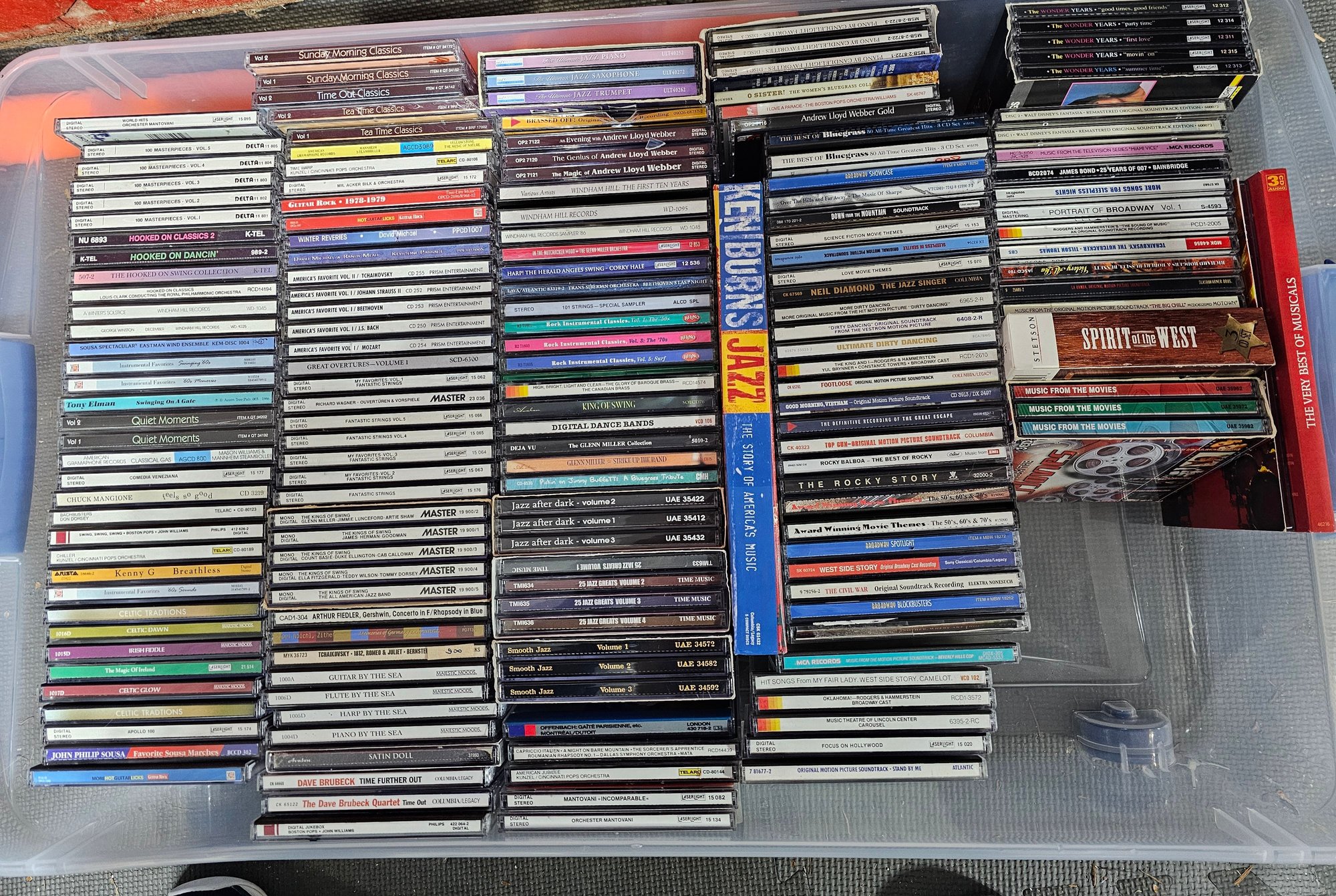RO Large CD Collection To Include Jazz, Classical And More #68670 ...