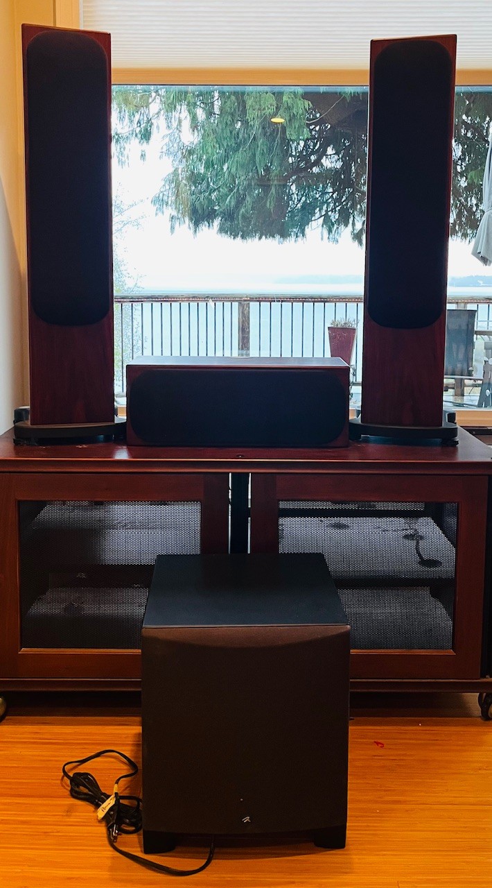 R1 Hi-fi Speakers To Include Monitor Audio (UK) Silver R6 Speakers RS ...