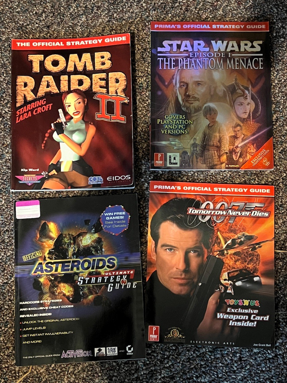 R2 Collection Of Primas Strategy Guides. Dark Cloud, Tomb Raider, Star ...
