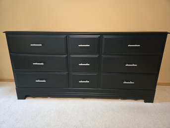 RR3 Black Wooden Dresser