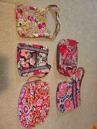 RR3 Vera Bradley Quilted Bags & Wallet Collection
