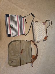 RR3 Dooney & Bourke Purses Collection, Like-New Condition
