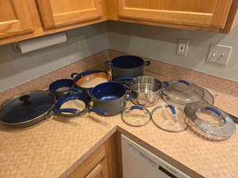 RR2 Gotham Steel & Technique Pots & Pans Cookware Lot
