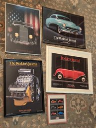 RR4 Retro Hot Rod Framed Artworks