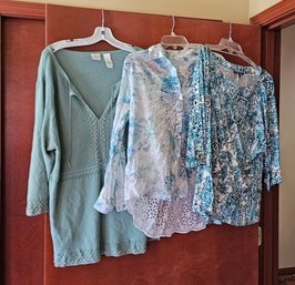 R4 Large Lot Of Women's Casual Clothing Size 1XL-3XL