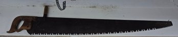 R0 Vintage Logging Timber Crosscut Saw