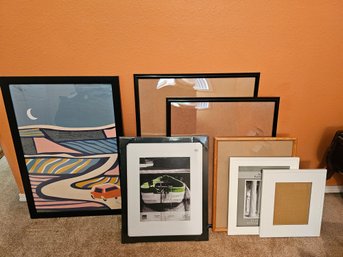 R6 Assorted Poster Frames And Wooden Frames