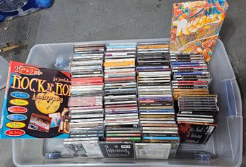 RO Large CD Collection To Include The Beatles, Elvis Presley,  Ray Charles And More