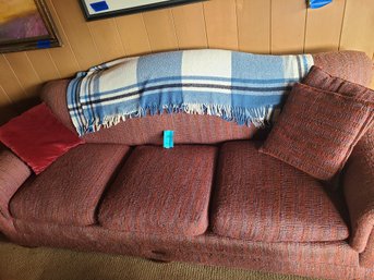 Couch Measures 90in X 38in X 36in. Pillows, And Blanket