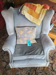 Accent Chair, Pillow, And Quilt