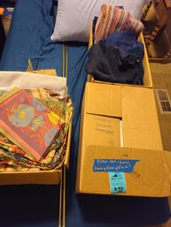 Foam Bed On Base Measures 38 In X 17in X72in. Includes Sheets, Blankets, Quilts, Nova Bed Pillow And Curtains