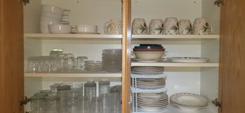 R3 Dishware Lot Pinecone Set & Studio Nova Set Includes Plates, Bowls, Glassware