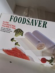 Coffee Maker, Tupperware, Filtered Water Pitcher, Pressure Cooker, Food Saver Bags.