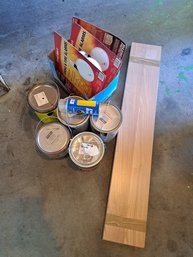 Smoke Alarms, Flooring Panels And Paint/ Stain And Sealant