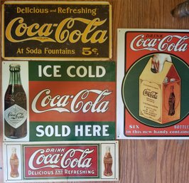 Metal Coca-cola Signs
