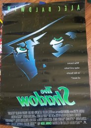 Various Posters. Panoramic Poster Of Seattle, Shadow Movie Poster With Print On Front And Back,rock N Country