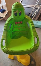 Rm10 Various Vintage Baby Items Including Graco Pack N' Play, Graco High Chair, Blankets, Blocks