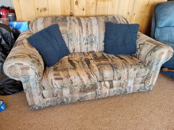 R3 Hide-a-bed Loveseat With Two Pillows