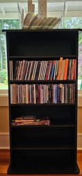 R1 CD Storage Shelf And Bin With CDs Including Artists Such As John Huling, Joshua Bell, Don Williams