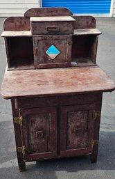 S5 Small Wooden Hutch For Restoration