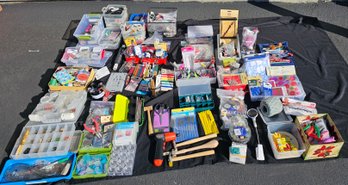 S5 Assorted Crafts Tools, Beads, Jewelry Making Items