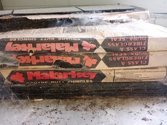 R00 Malarkey Roofing Shingles & Ridge Cap Bundle  Assorted Partial Bundles Of Malarkey Fiberglass Shingles And