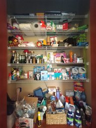 CL 3 Large Pantry Closet Household Supplies & Miscellaneous Essentials Lot