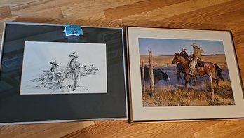 R8 Two Framed Wall Art Pieces