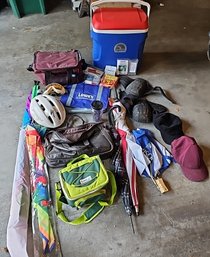 R0 Multiple Cooler Cases, Kites, Umbrellas, Hats, Helmet, And More